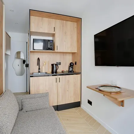 Villiers - Parc Monceau Charming For 2 People Apartment
